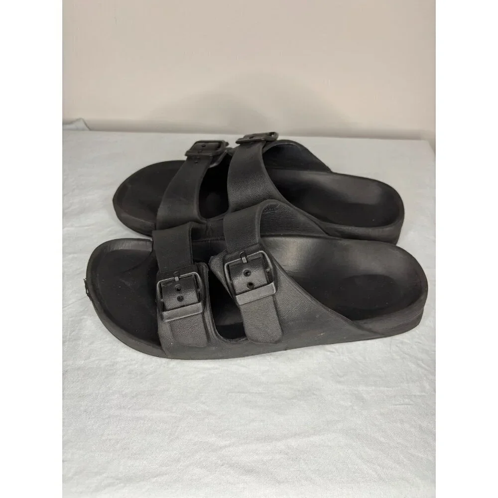 BIRKENSTOCK Arizona Essentials Black Water Sandal Summer Footbed = 9.5